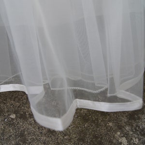 Grande Taille / Taille Standard Sirène Trompette Robe de Mariée Jupon Crinoline Jupon Complet en Ivoire / Blanc / Noir image 6