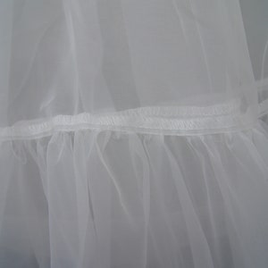 Grande Taille / Taille Standard Sirène Trompette Robe de Mariée Jupon Crinoline Jupon Complet en Ivoire / Blanc / Noir image 7