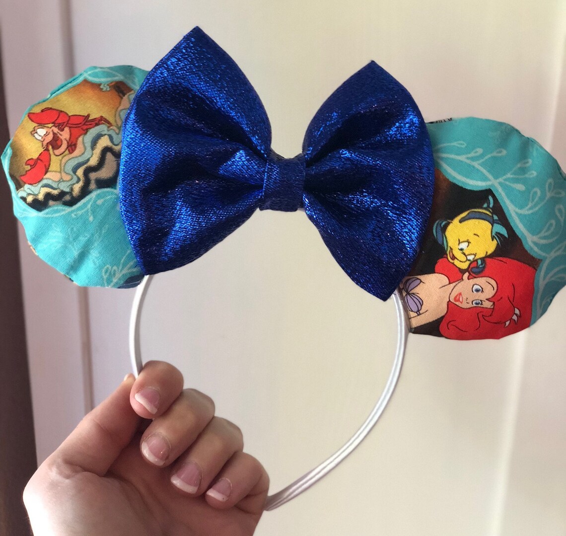 Classic Little Mermaid Ears Etsy