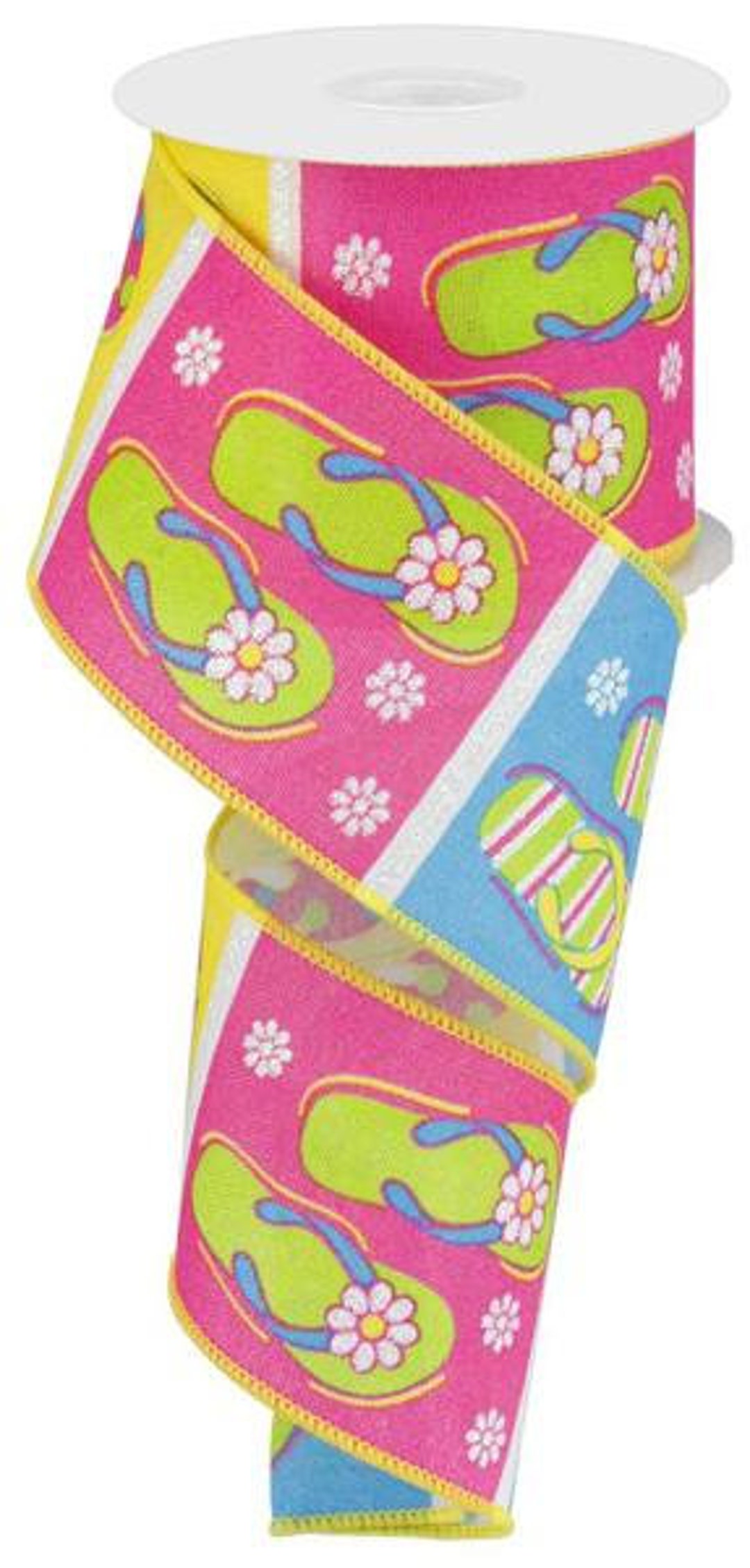 2.5 X 10 Yrd Flip Flop Ribbon - Etsy