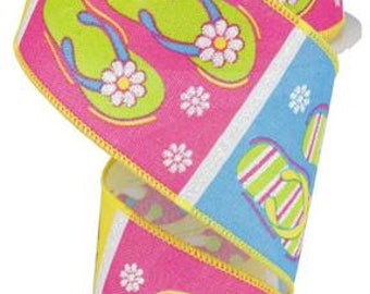 2.5 X 10 yrd flip flop ribbon