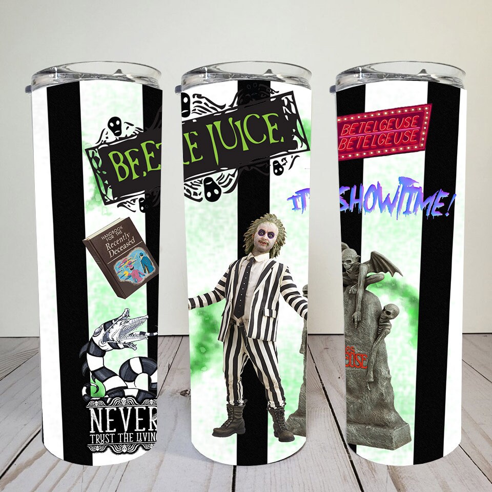 Beetlejuice | Digital Download | Sublimation | 20 oz Skinny Tumbler |…