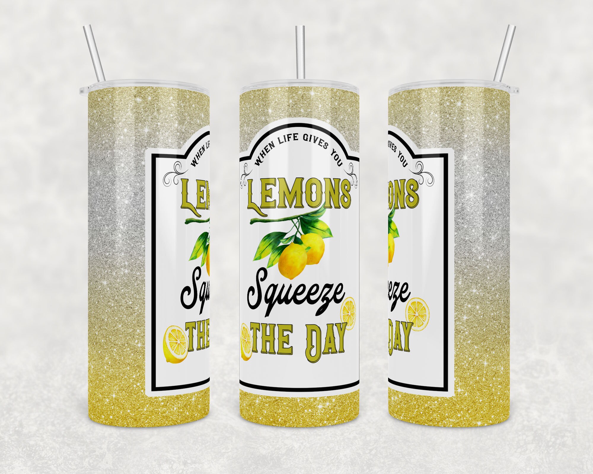 When Life Gives You Lemons Squeeze The Day Digital Download Etsy