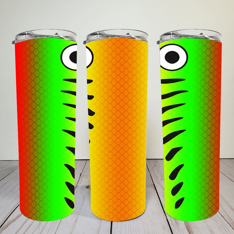 Download Fishing Lure 20 oz skinny tumbler sublimation or ...