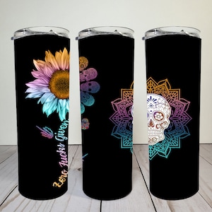 Zero Fucks Given | 59 cl smal mugg | Digital omslagsnedladdning | Solrosmugggrafik | Sockerskallar | Mandala | Sublimering | PNG