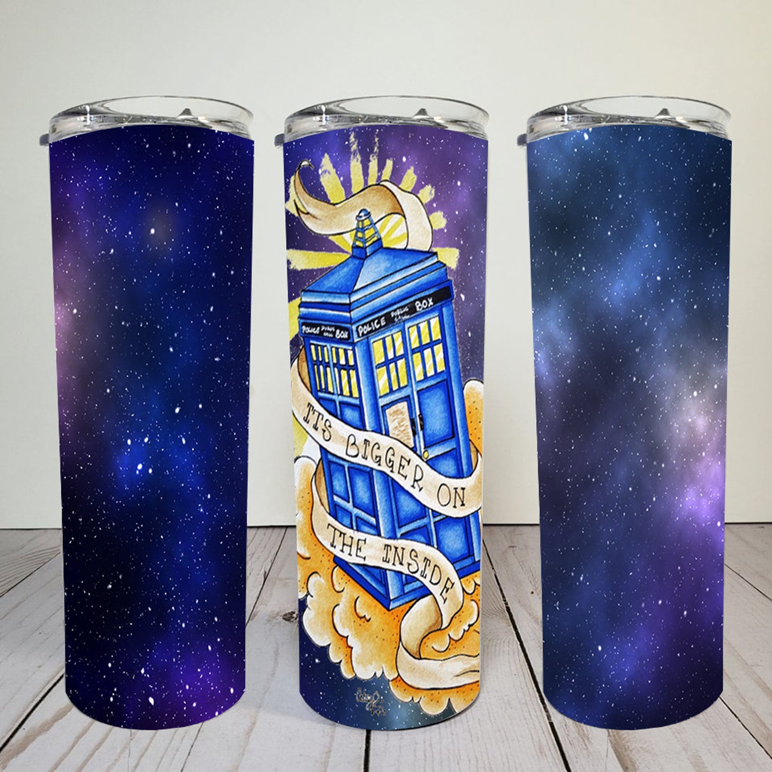 Doctor Who 20 oz skinny tumbler sublimation or waterslide | Etsy
