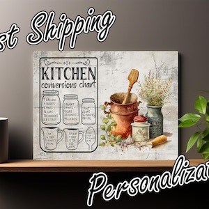 Kitchen Conversion Chart Glass Cutting Board – Stylish & Practical Cooking Guide for Your Countertop!