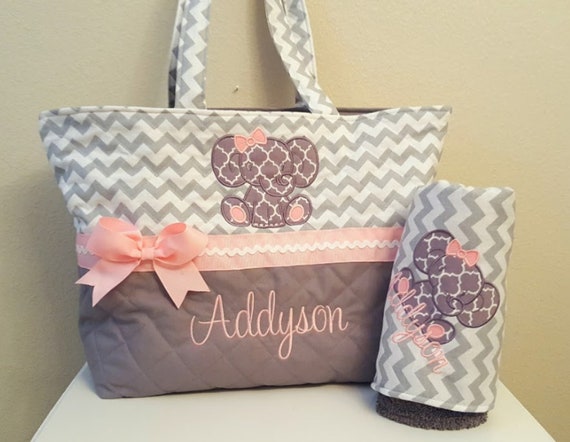 personalized baby girl diaper bags