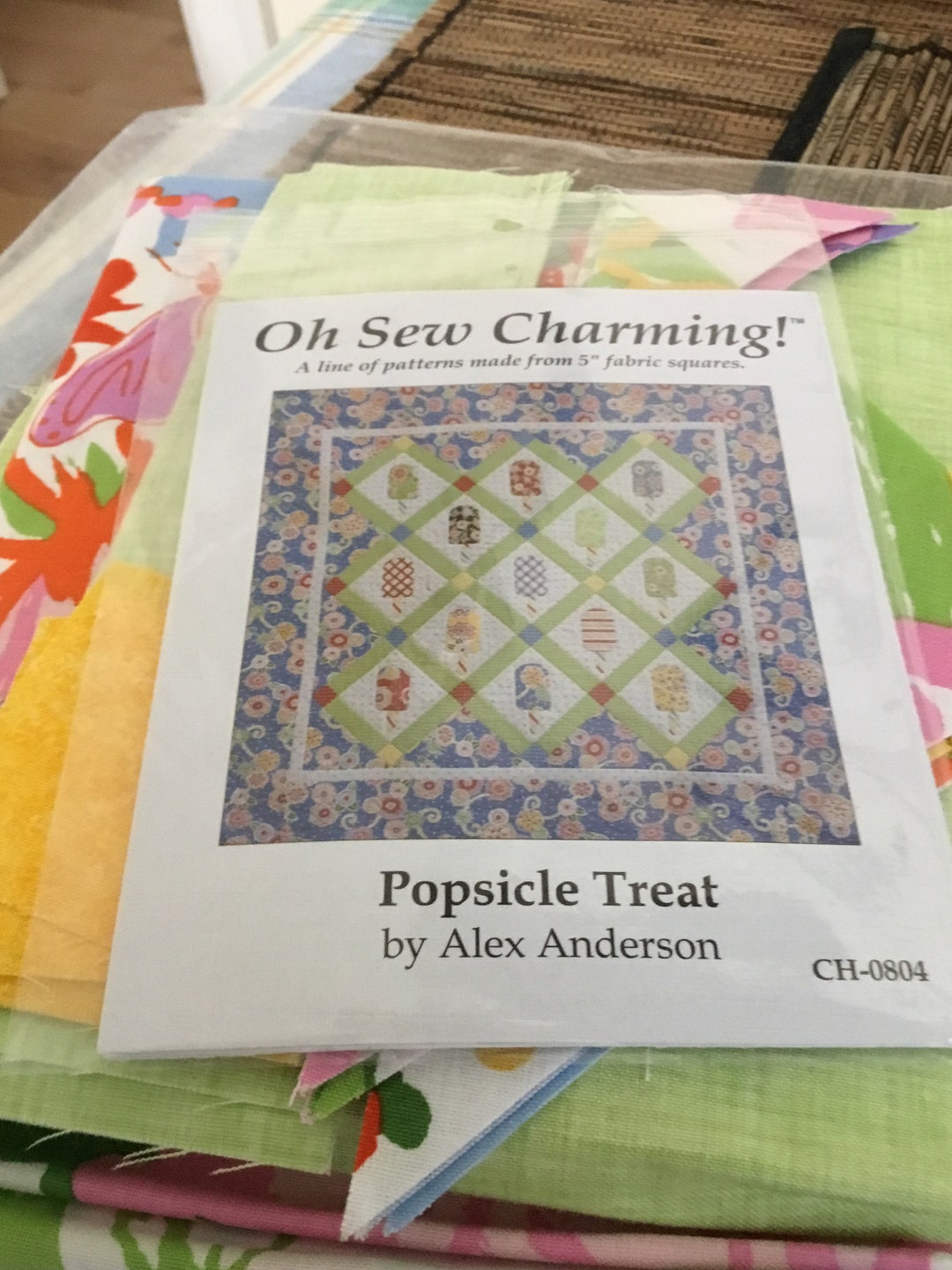 Popsicle Treat Quilt Kit Etsy