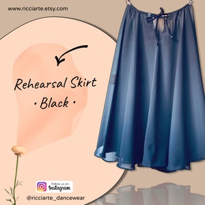Ballet Skirt | Rehearsal | Black