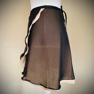 Ballettrock Doublé Mittellang / Peach Ombré