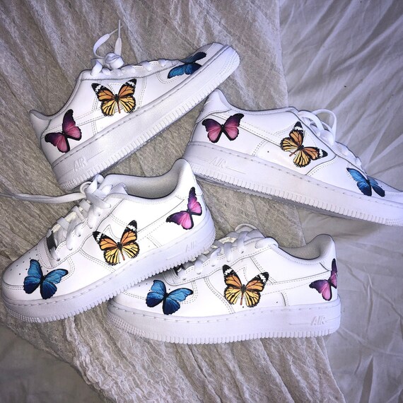 Air force best sale 1 butterfly shoes