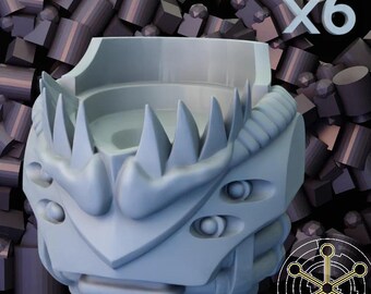 6x Shark Void Hunter Torso C