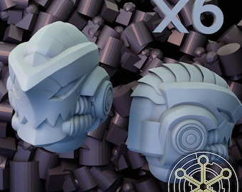 6x SharkKai Heads C
