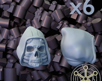 6x Angelic Knights SoulReaper Heads B