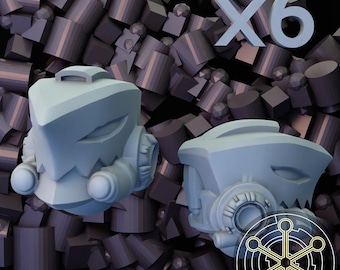 6x Shark Heavy Heads A