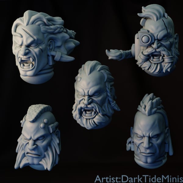 10x Primal Hounds Heads #1