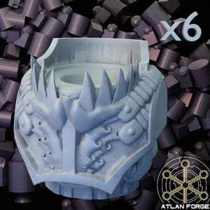 6x Shark Rider Torso B