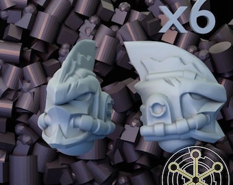 6x Shark Guard Heads B