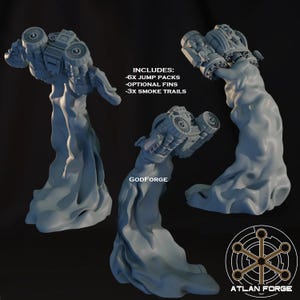 Hades 6x Black Vulture Jump Pack Set