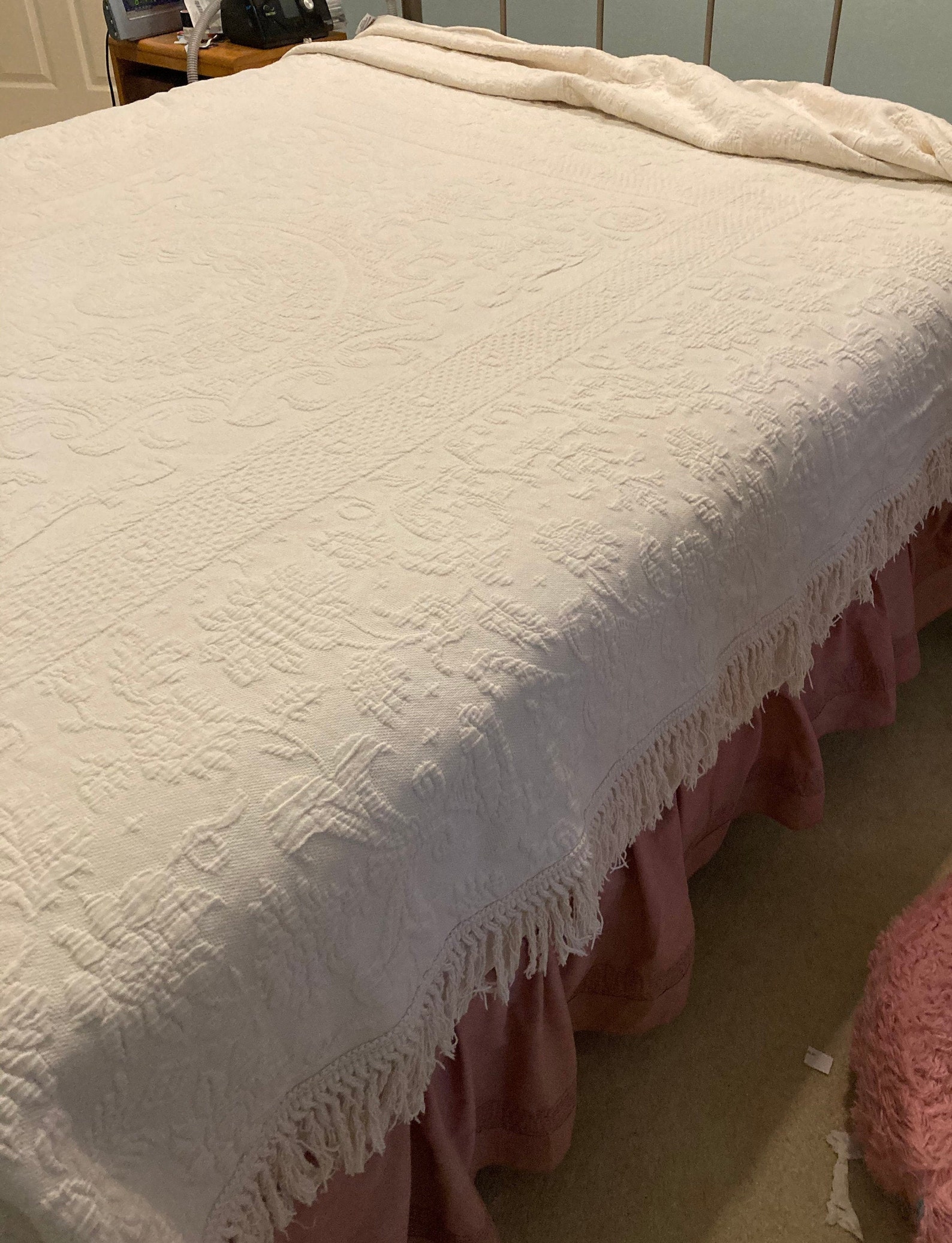 Bates Maine Heritage Weavers Queen Elizabeth Bedspread Etsy