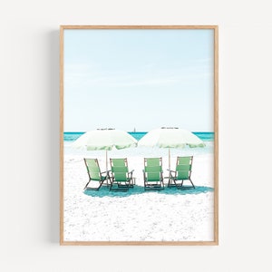 Umbrella Print, Beach Umbrella Print, Coastal Wall Art, Beach Photography, Summer Print, Beach Vibe Wall Art, Boho Print, INSTANT DOWNLOAD