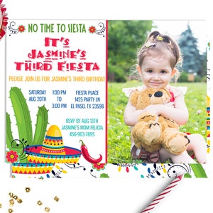 Fiesta Invitation, Taco Invitation, Mexican Invitation, Fiesta Printables, ID116