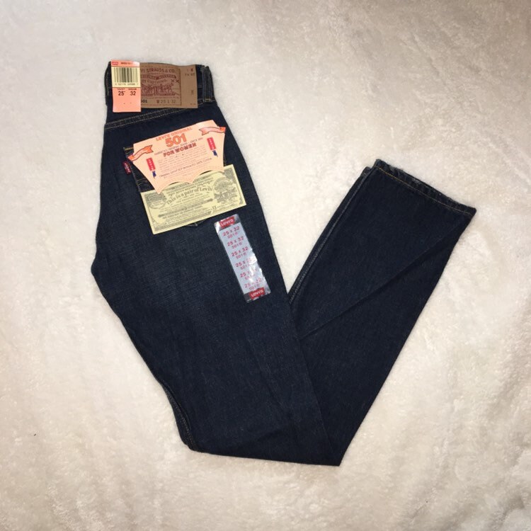 Deadstock NWT Vintage 1993 Levi's 501 High Waisted Mom Jeans