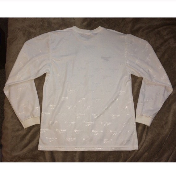 Vintage 1990s Reebok long sleeve t-shirt top shir… - image 5