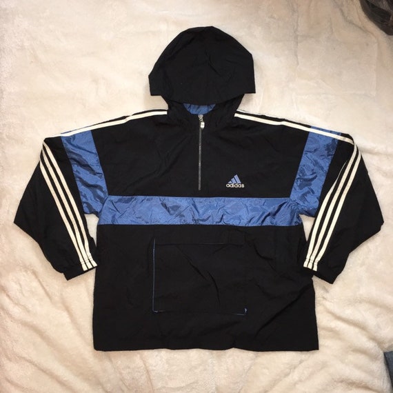 adidas windbreaker with front pocket