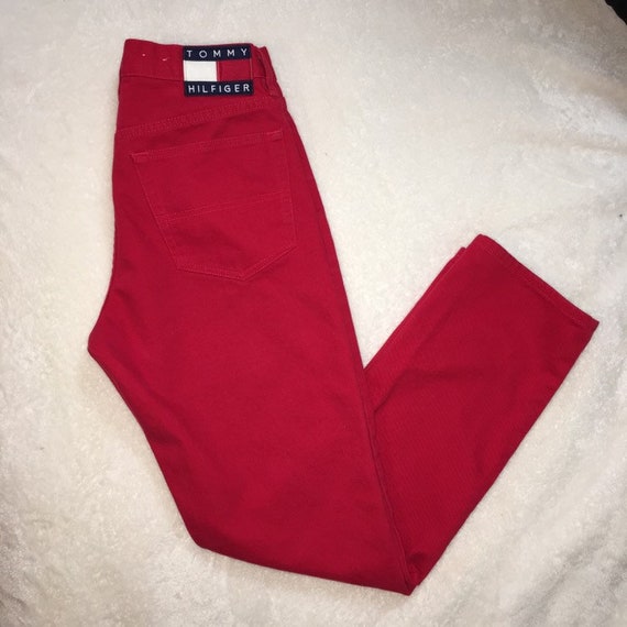 high waisted tommy hilfiger jeans