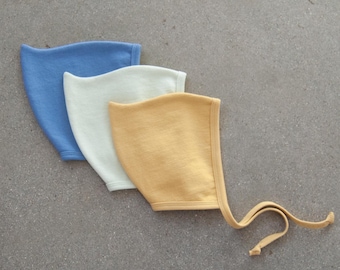 Organic Cotton Pixie Bonnet