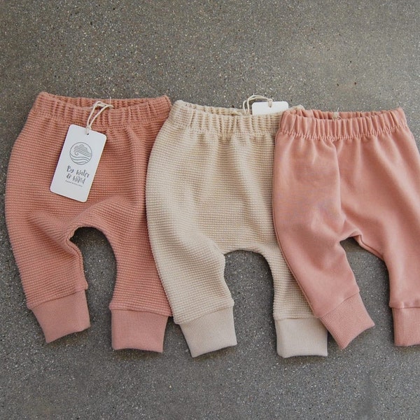 Gusset Pants/Organic French Terry