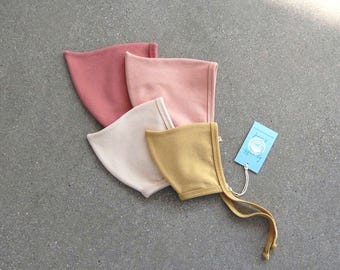 Pixie Bonnet/Organic French Terry
