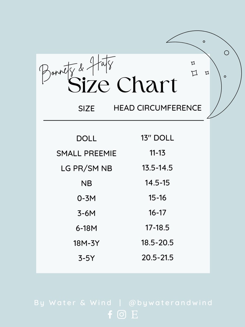 Slub Knit Pixie Bonnet Lightweight 100% Cotton image 8