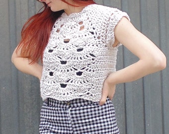 Evangeline sweater pattern / crochet pattern / 2 in 1 pattern / beautiful laced sweater / complex raglan pattern / crochet tutorial pdf