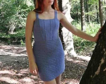 Assepoester feestjurk / haakpatroon bodycon jurk / clubkleding / formele kleding diy / trouwoutfit haak tutorial / voor vrouwen / pdf