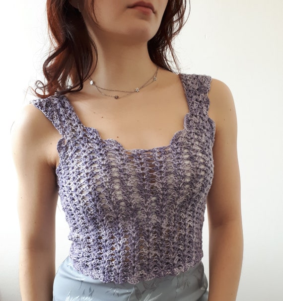 Crochet Hera Top Crochet Top Pattern Crochet Tutorial Blouse for Women Crochet Blouse Summer Shirt PDF File instant Download Etsy