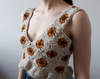 TGOR/トゴール Hand crochet フラワーベスト TGOR/トゴール Hand crochet flower vest TG5S-J0301（ベスト