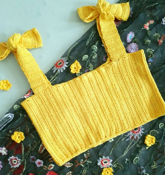 crochet tube top