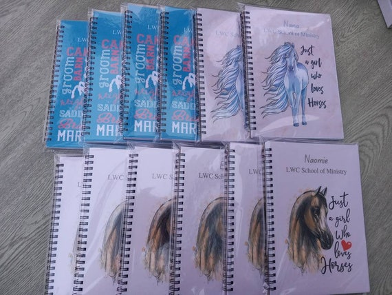 Blue horse notebook hotsell