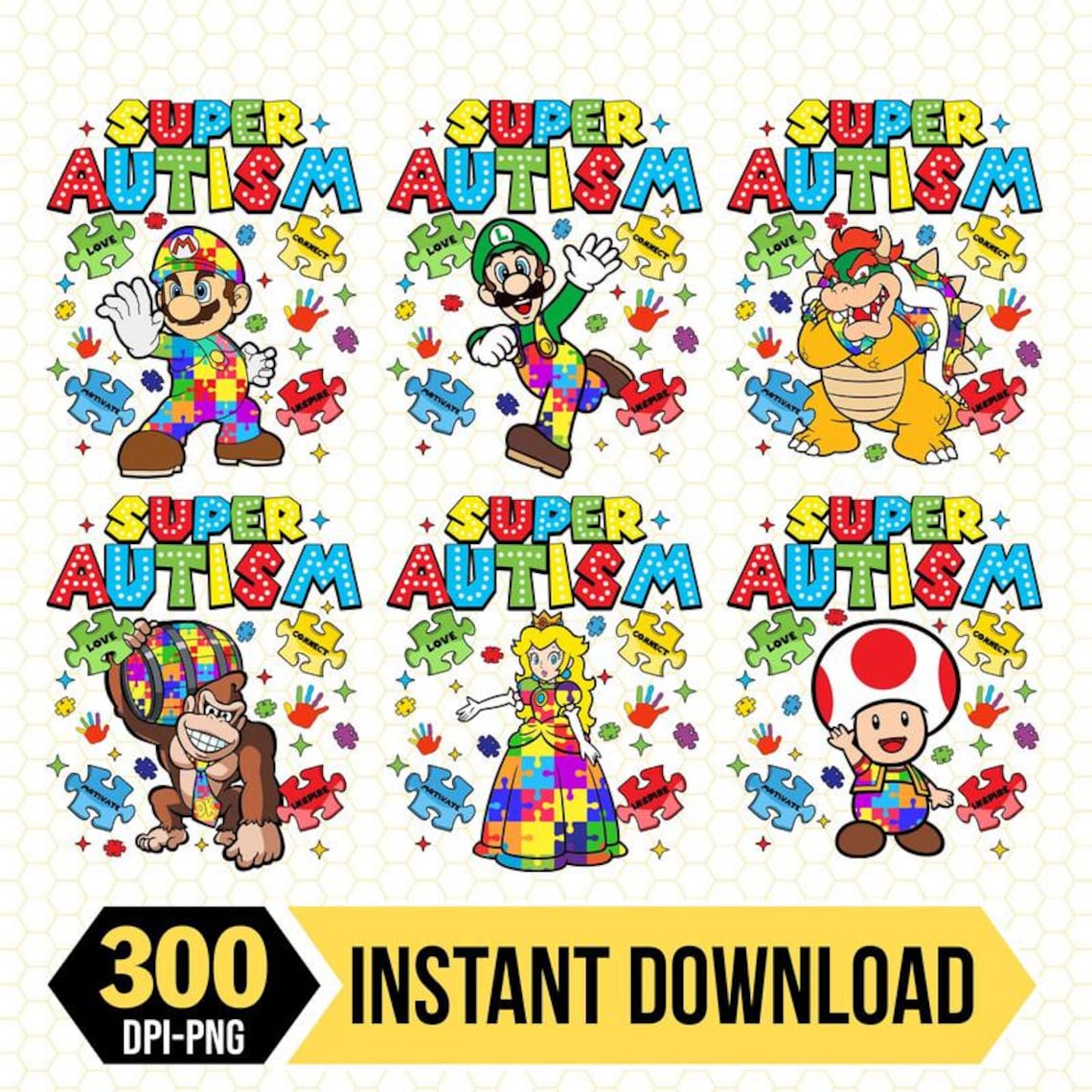 Super Mario Autism Png Mario Autism Awareness Png Mario Galaxy Movie ...
