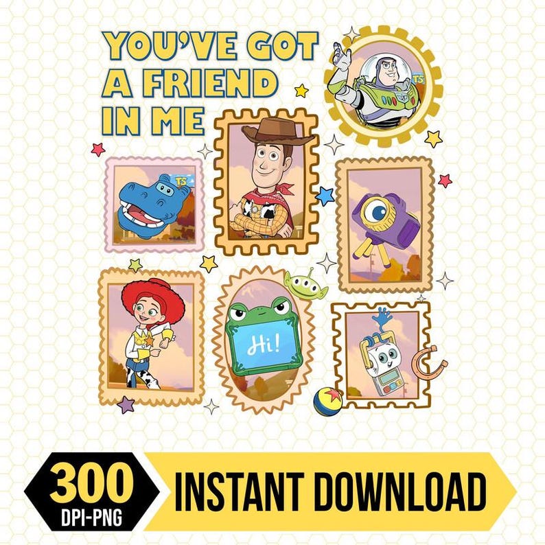 Toy Story 5 Png, I Knew It I Knew You Png, TS Toy Story 5 Png, You've Got a Friend in Me Png image 1
