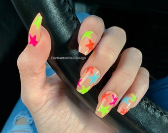 Acrylic Nails Etsy Acrylic Nails Etsy