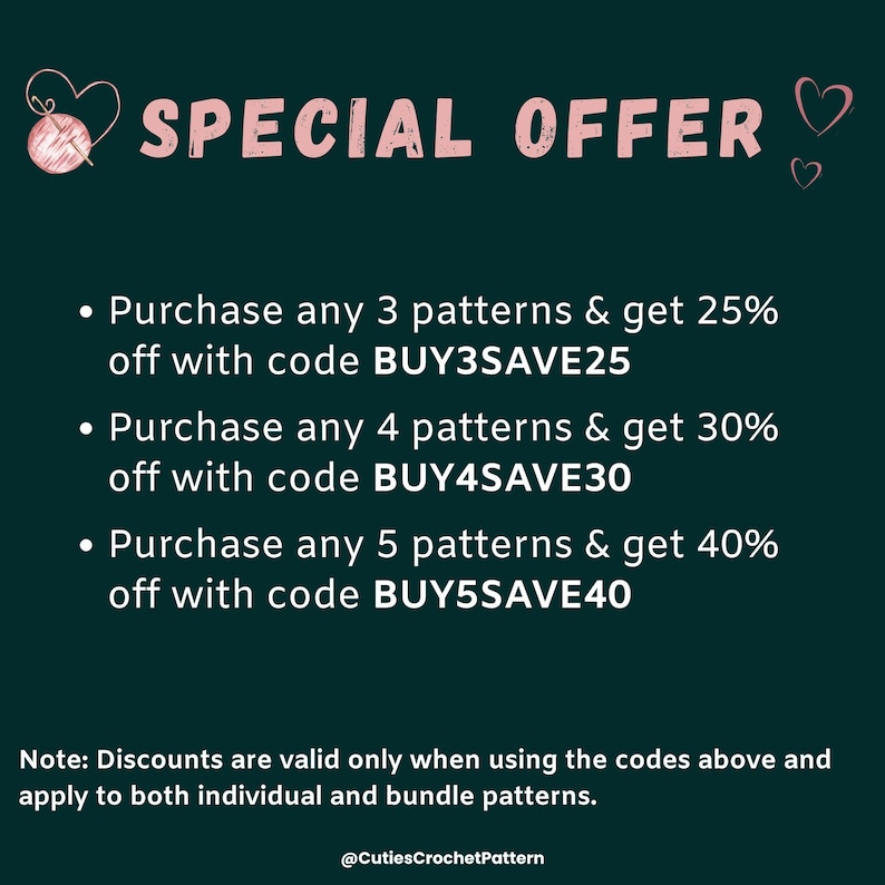 Crochet Pattern Special Offer