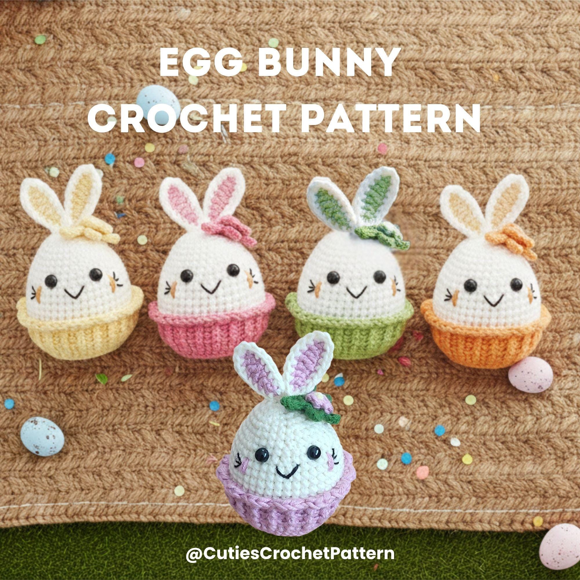 40 Easter Bunny Crochet Patterns for Spring Gifts, Baskets, and Home Decor 23 Crochet Easter Bunny Amigurumi Easter Rabbit Egg Plush