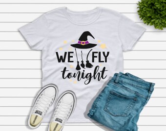 Hocus Pocus T-Shirt, wir fliegen heute Abend, Sanderson Schwestern, Winifred Sarah Mary