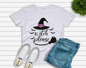 Hocus Pocus T-Shirt, Hexe bitte, Sanderson Schwestern, Winifred Sarah Mary