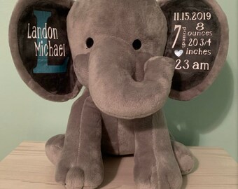 Geburtsankündigung Elefant