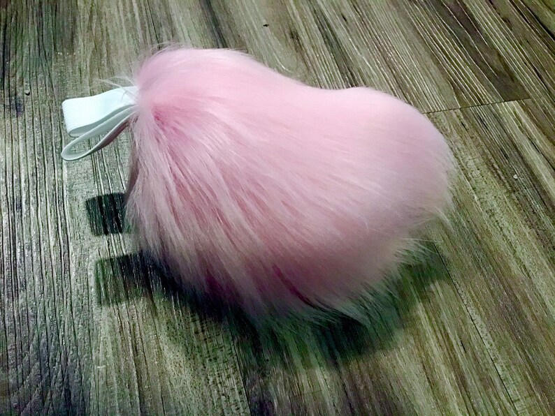 Fluffy Solid Fursuit Nub Tails